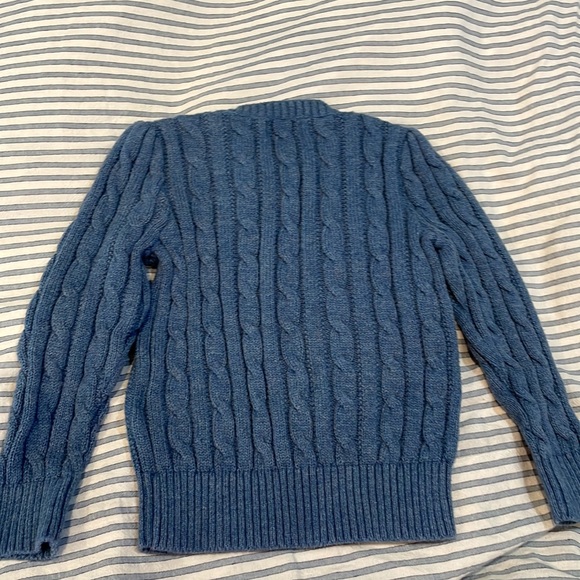 Polo Ralph Lauren cable knit button shoulder sweater 4T - Picture 4 of 4